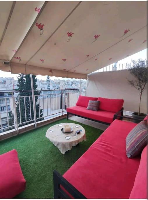 7Th Floor Spacious Veranda In The Heart Of أثينا المظهر الخارجي الصورة